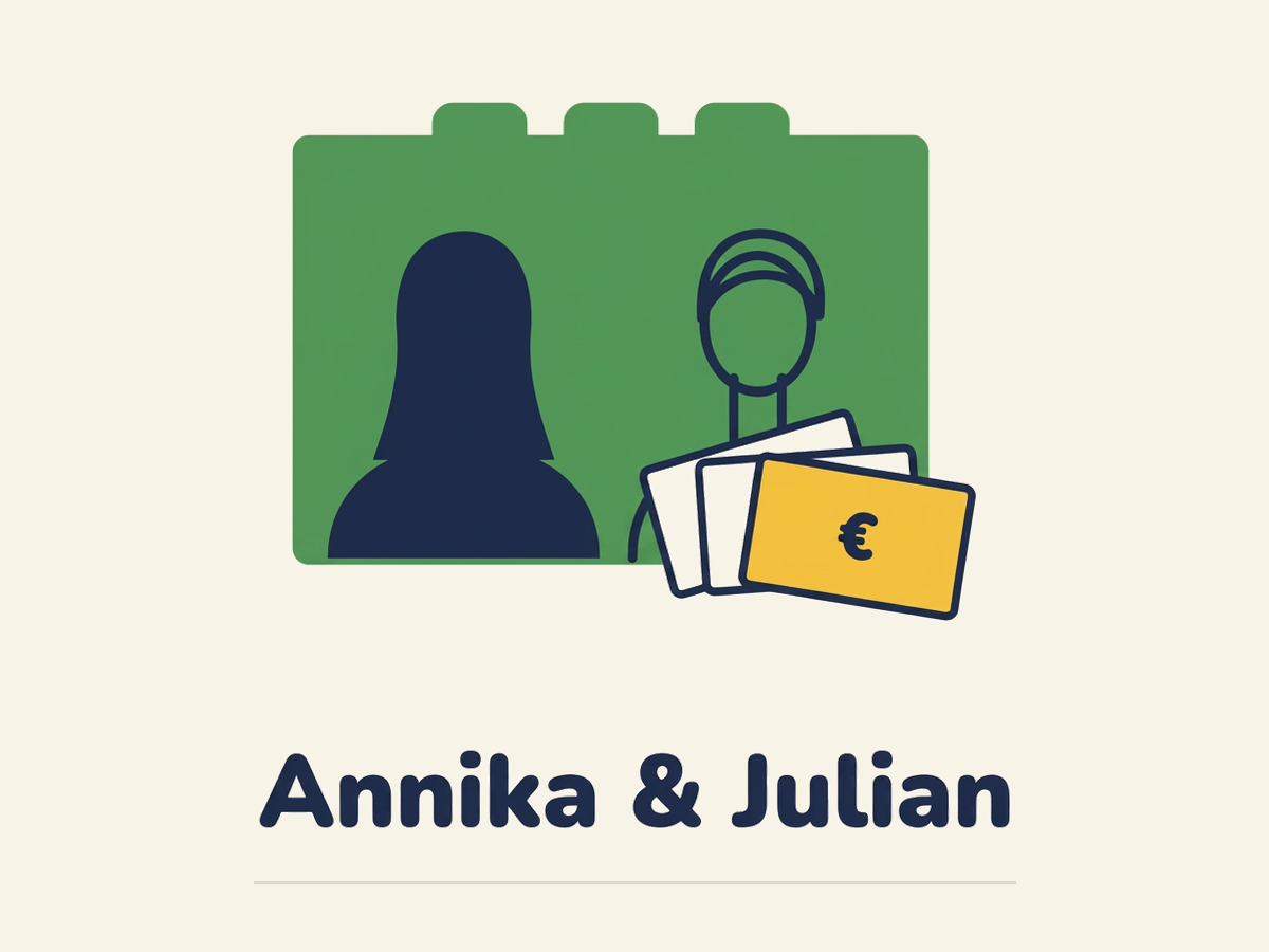 Annika & Julian, das Geschwisterpaar hinter Cash4Bricks