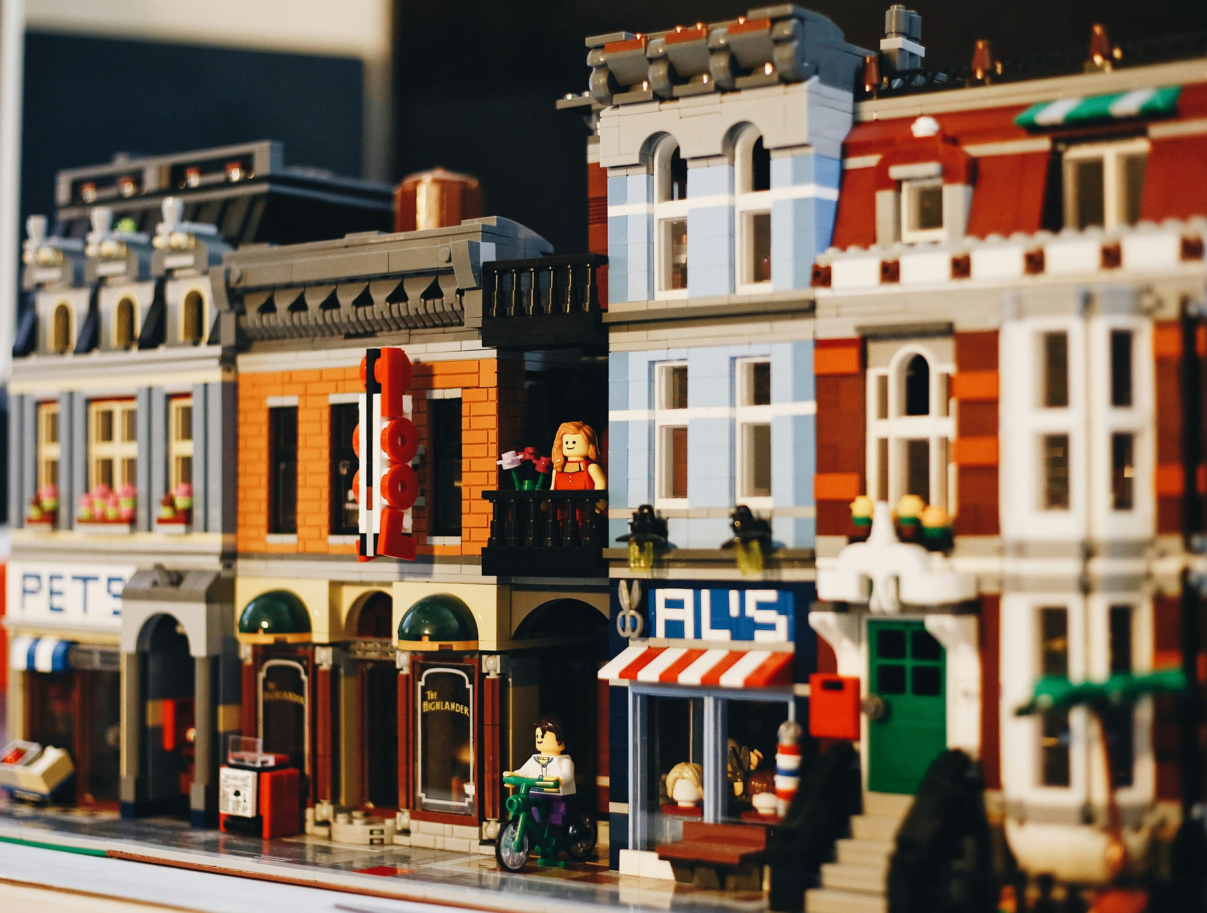 LEGO Icons und Creator Expert Sammlung