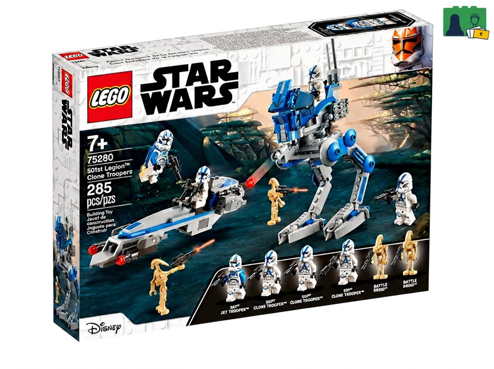 LEGO 75280 Clone Troopers der 501. Legion Originalverpackung